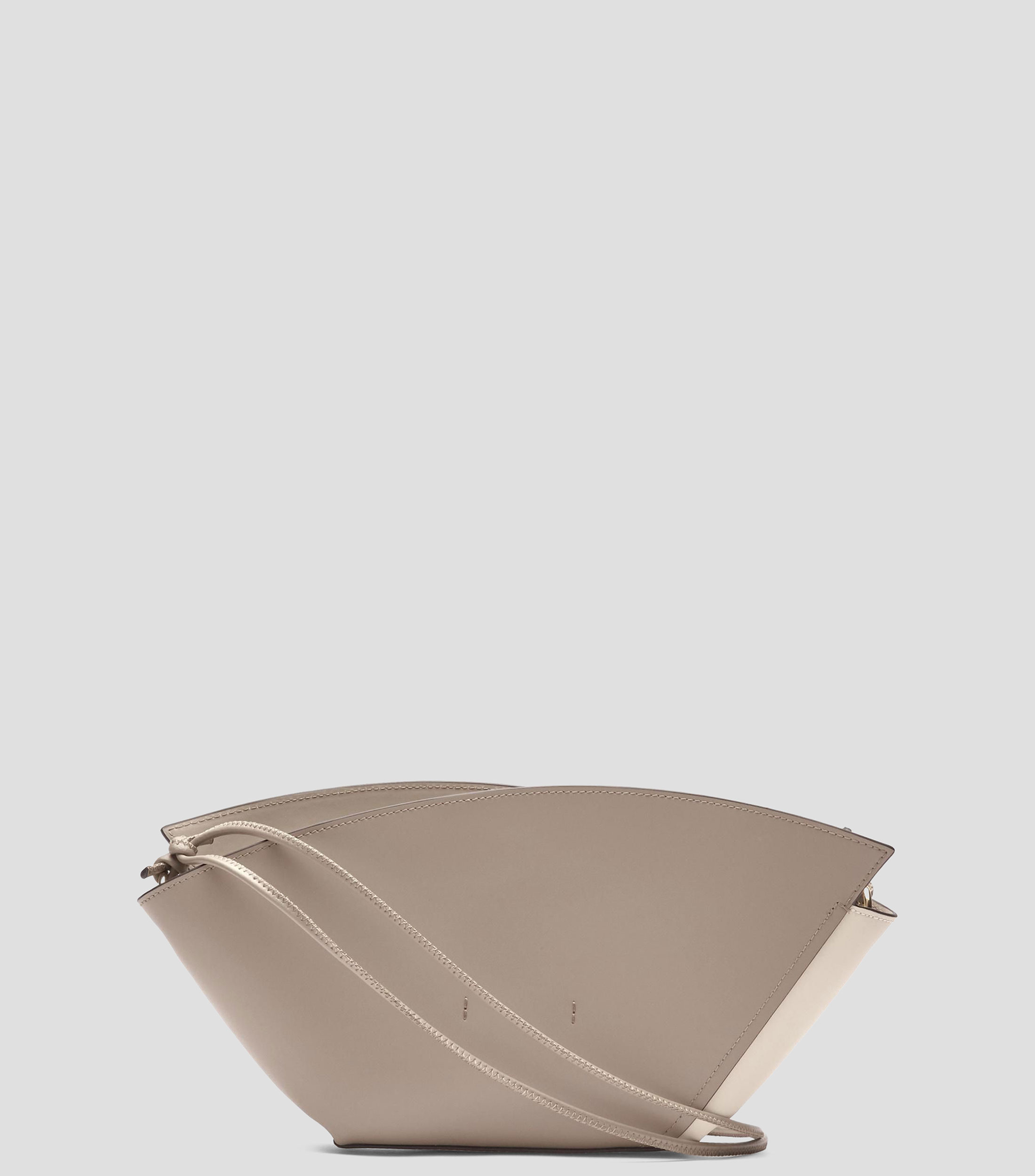 Bolsa Crossbody Beige en piel Lisa Mujer